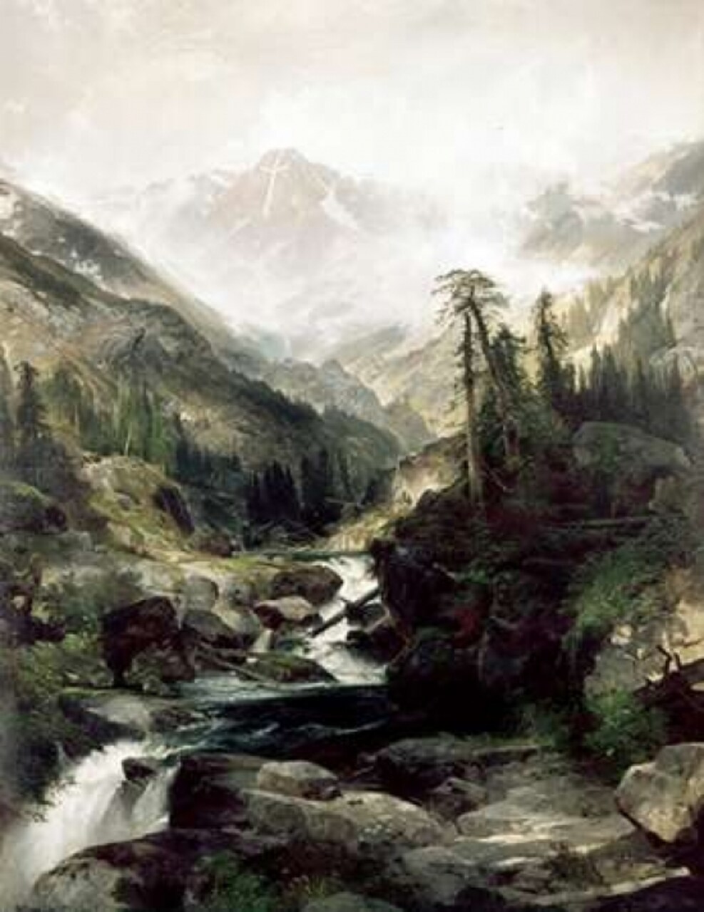 Mountain of The Holy Cross Colorado Poster Print by Thomas Moran - Item # VARPDX278771